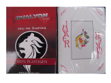 Cartes � Jouer Ovalyon 100% Plastique