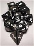 Ensemble de 7 d�s - Perl� noir