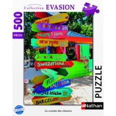 Nathan Puzzle - La Croisée des Chemins - 500 Pièces