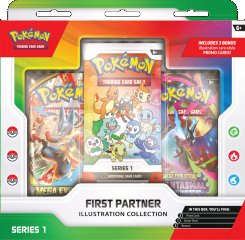 2026 Pokemon First Partner Illustration Collection Series 1