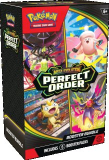 2026 Pokemon Me03 Perfect Order: Booster Bundle