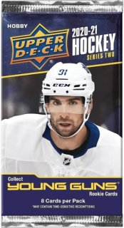 2020/21 Upper Deck Series 2 Hockey Hobby - Paquets