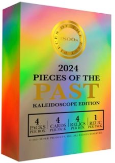 2024 Pieces of the Past 1800 Kaleidoscope Edition 4 paquets de 4 cartes