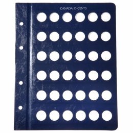 Feuille Supplémentaire Pour Album Vista 10 Cents Sans Date