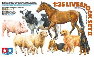 Tamiya Livestock Set II Animals 1/35