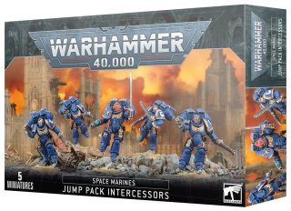 Warhammer 40,000 Space Marines Jump Pack Intercessors