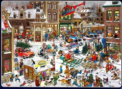 Jumbo 1000 Pièces Puzzle JVH Christmas / Noël
