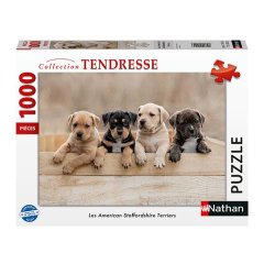 Nathan Puzzle - American Staffordshire Terriers - 1000 Pièces