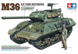 Tamiya M36 U.S. Tank Destroyer 1/35 Model