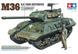 Tamiya M36 U.S. Tank Destroyer 1/35 Model