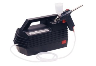 Spray-Work Basic Air Compressor With Airbrush