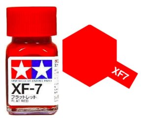Tamiya Émail - XF-7 Flat Red