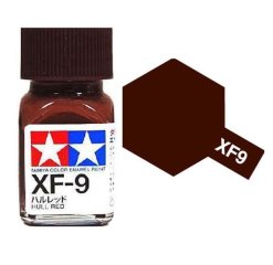 Tamiya Émail - XF-9 Hull Red