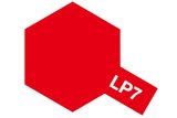 Tamiya Lacquer Paint Lp-7 Pure Red / Peinture Rouge Pure