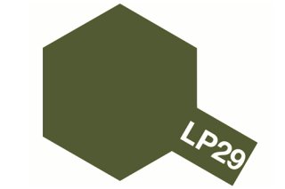 Tamiya Lacquer Paint Lp-29 Olive Drab 2 / Peinture Laque Vert Olive 2