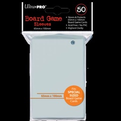 Up Board Game Sleeves Special Sized - 50 Ct - 65x100 mm