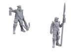 Wizkids Unpainted Minis - Roadwardens Male & Female 