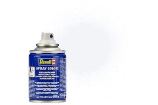Revell Peinture en Aérosol Acrylique 100ml: White Mat / Blanc Mat