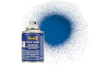 Revell Peinture en Aérosol Acrylique 100ml: Blue Gloss / bleu brillant