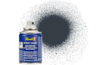 Revell Peinture en Aérosol Acrylique 100ml: Tank Grey / gris panzer