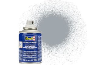 Revell Peinture en Aérosol Acrylique 100ml: Silver Metallic / argent métallisé