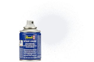 Revell Peinture en Aérosol Acrylique 100ml: White, Silk / blanc satiné