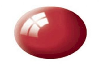 Revell Peinture Acrylique Aqua Color 18ml: Italian Red Gloss / Rouge Italien Brillant