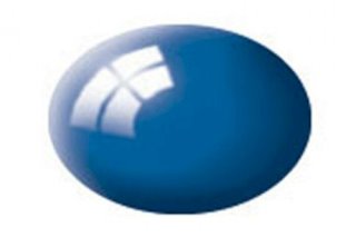 Revell Peinture Acrylique Aqua Color 18ml: Blue Gloss / Bleu Brillant