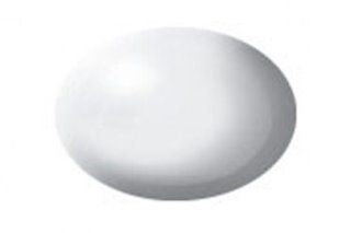 Revell Peinture Acrylique Aqua Color 18ml: White Silk / Blanc Satiné