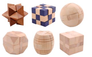 Casse-tête en Bois Assorties