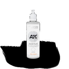 AK Interactive Acrylic Thinner 100ml