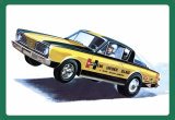 AMT - Super Boss Funny Car Barracuda Drag Car 1/25