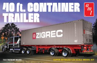 AMT - 40 ft. Container Trailer 1/24