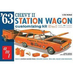 AMT - 63 Chevy II Station Wagon Customizing Kit 1/25