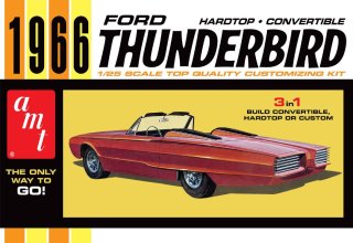 AMT - 1966 Ford Thunderbird Convertible 1/25
