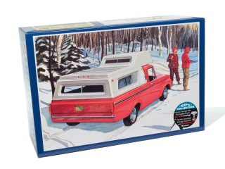 Amt - 63 Ford F-100 Camper Pickup 1/25