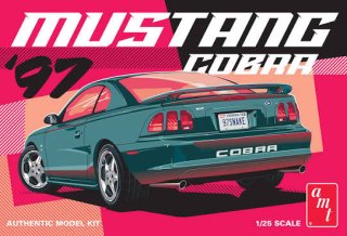 AMT 1997 Ford Mustang Cobra Model Kit 1/25