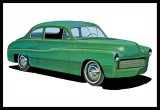 AMT 1949 Mercury Club Coupe 1/25 Model