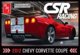 AMT 2012 Chevrolet Corvette Coupe CSR Racing 1/24