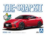Aoshima - Snap Kit Nissan GT-R Vibrant Red 1/32