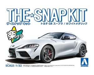Aoshima - Snap Kit Toyota GR Supra Blanche 1/32