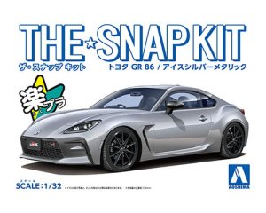Aoshima Snap Kit Toyota GR 86 Ice Silver Metallic 1/32