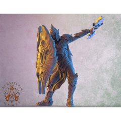 Sun Elf Footman Female Pose 01