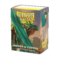 Dragon Shield Sleeves Dual Matte - Power & Copper