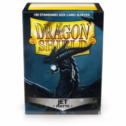 Dragon Shield Sleeves - 100 - Jet Matte