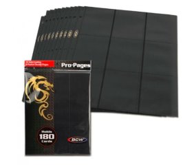 Pages 18 Pocket Sideload 10/Pack - Black