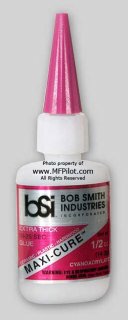 BSI - Cyanoacrylate Maxi-Cure Thick 10-25 sec. (1/2 once)