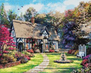 Crystal Art Kit - Country Cottage