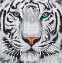 Crystal Art Kit - Snow Tiger