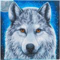 Crystal Art Kit - Moonlight Wolf